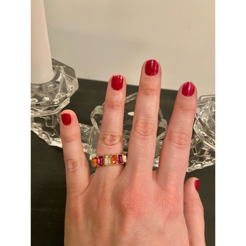 Shades of Magenta Cocktail Ring